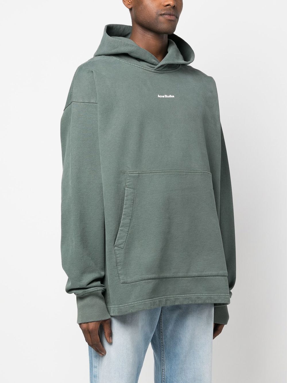 Acne clearance hoodie green